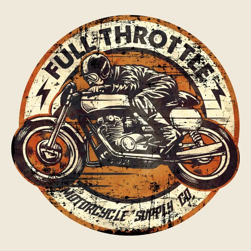 SSD Full Throttle retro racer - RAHMENLOS Biker