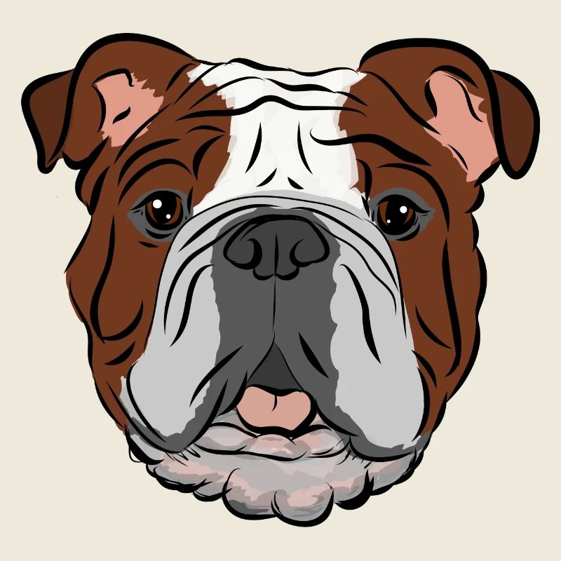 Bouledogue / Boxer / Amateur de chiens / idée cadeau