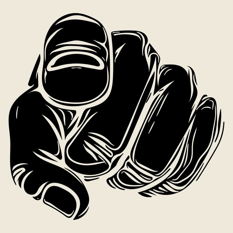 Index finger with Vector hand