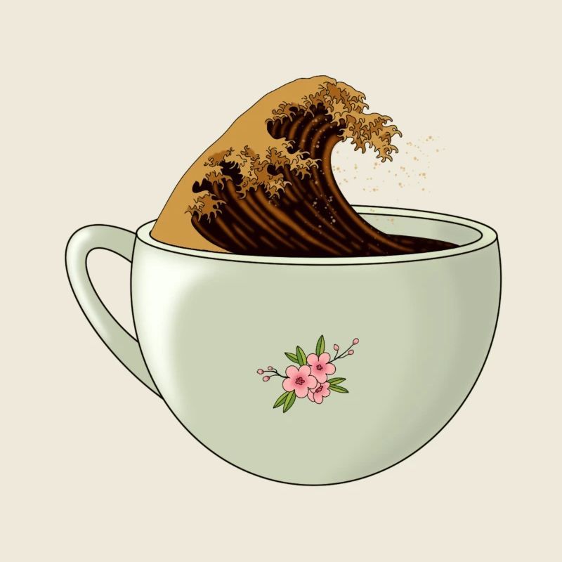 Die große Welle Koffein