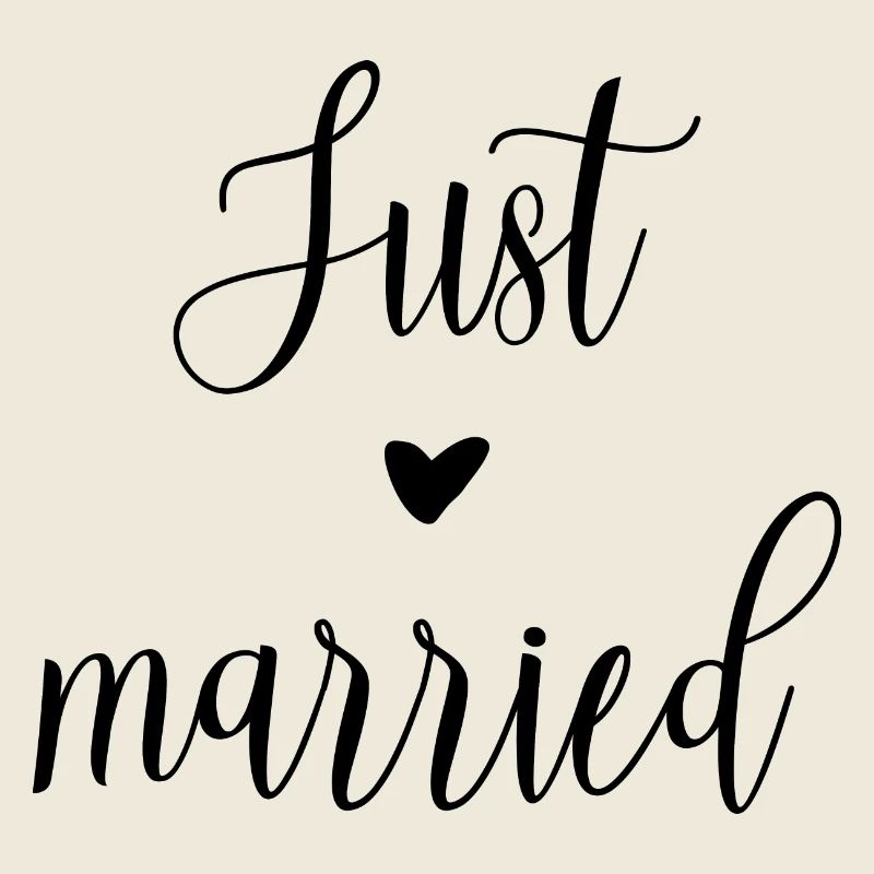 Just married with heart