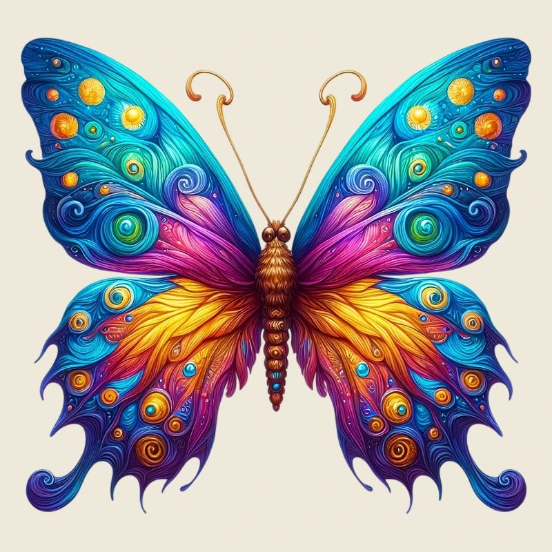 Papillon Van Gogh
