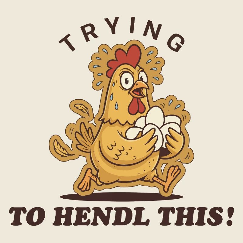 J’essaie de comprendre ça ! – Dessin animé amusant sur le poulet
