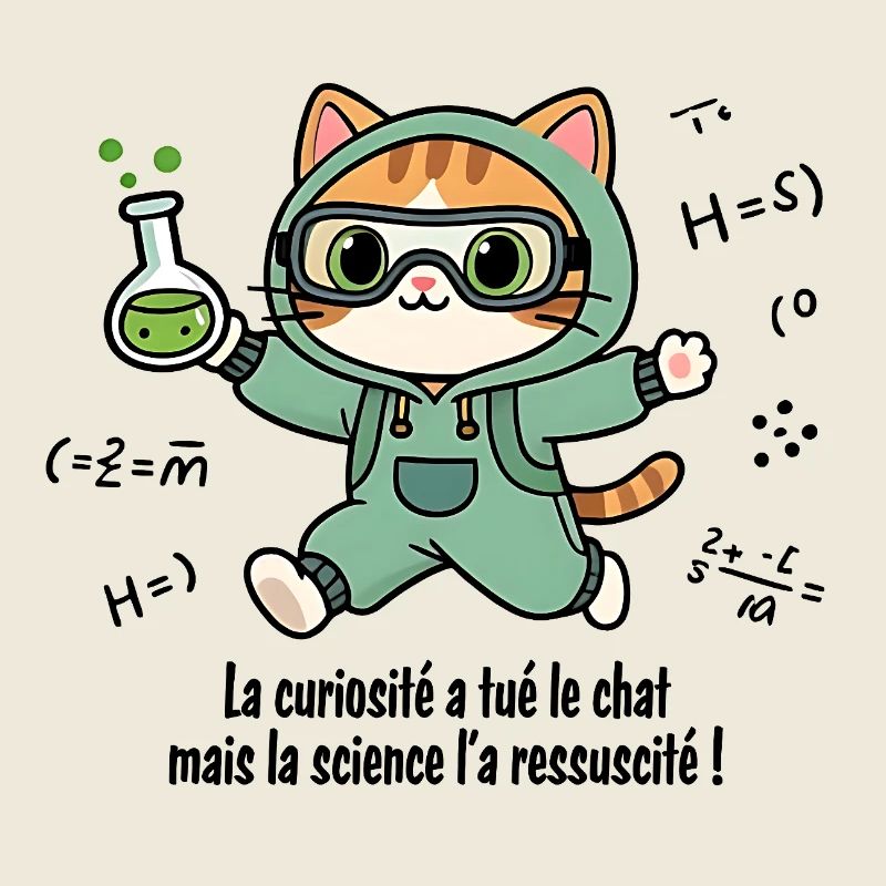 La curiosité a tué le chat, la science...