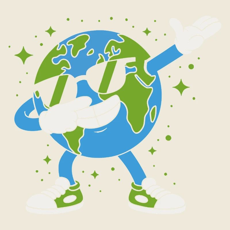 Erdmaskottchen-Kugelrille