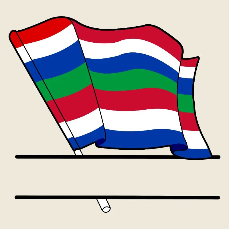 Schier Flag – Custom Island Design
