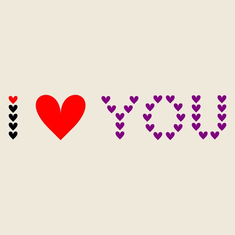 I love you - Herzmuster
