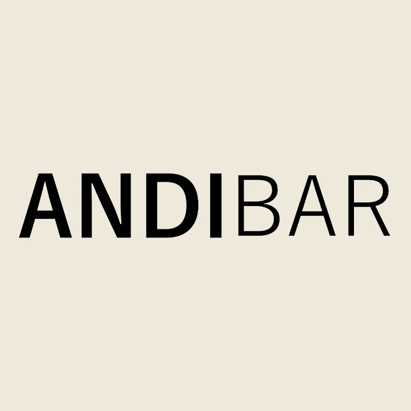 ANDIBAR – Name play on words Andi, Andreas, Andy