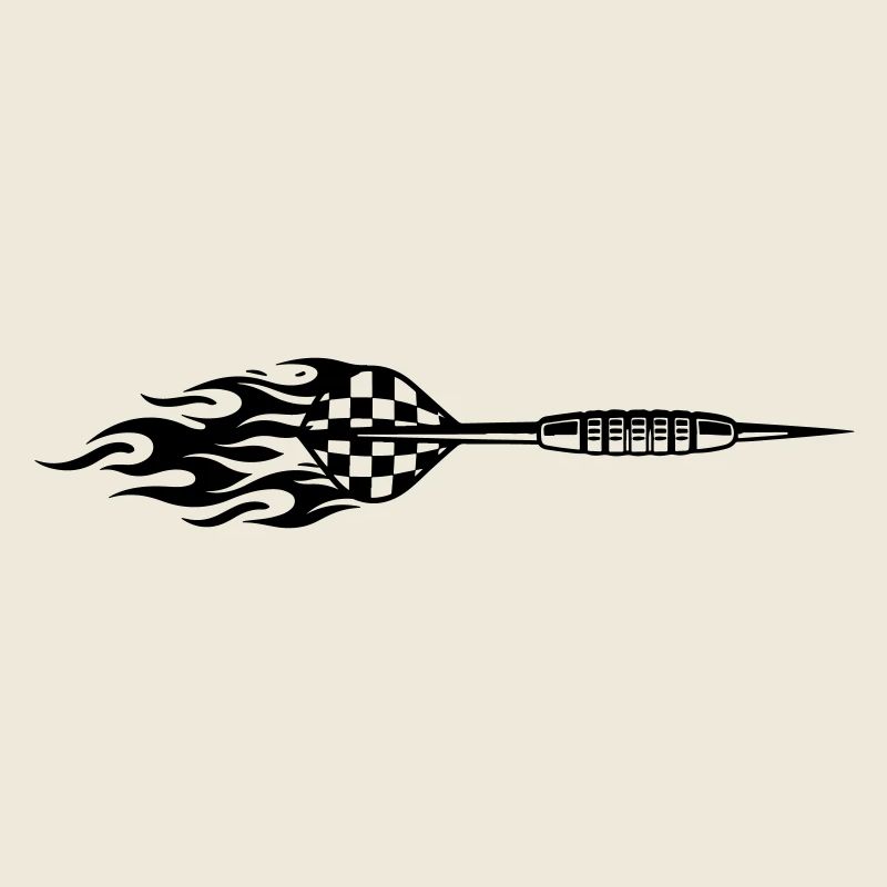 Symbole de fléchette Feu