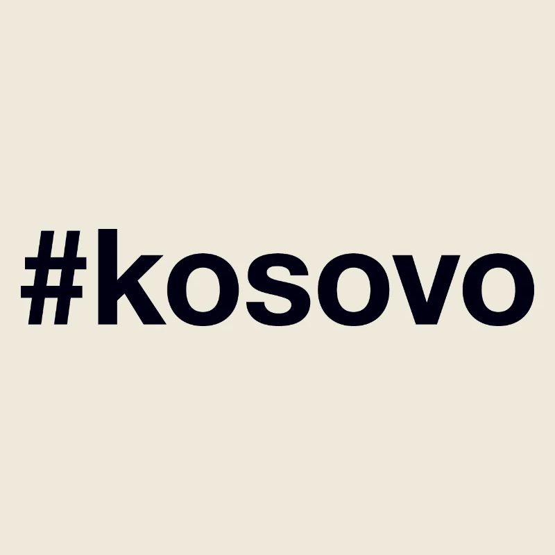 KOSOVO Hashtag