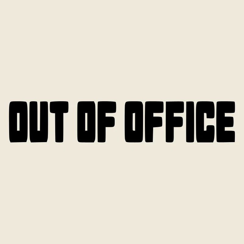 Absent du bureau, en dehors des heures de travail, bureau, gratuit #