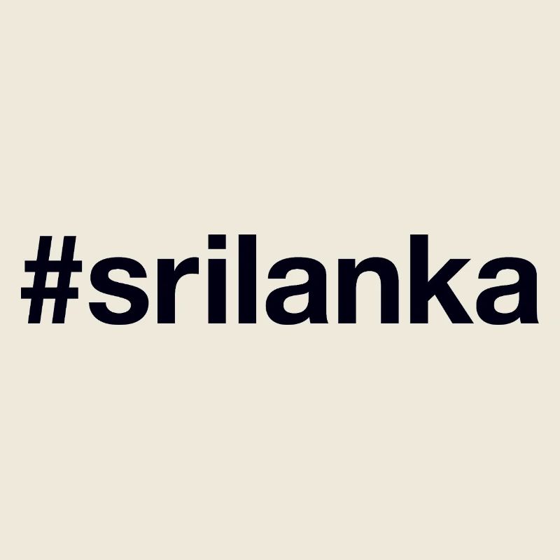 SRI LANKA Hashtag