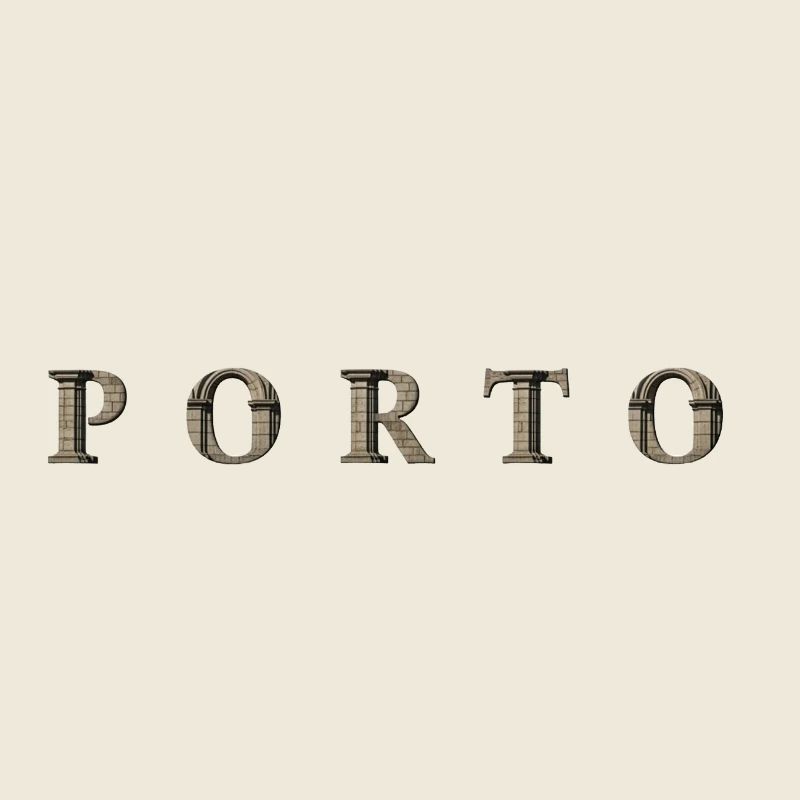PORTO – Architectural Stone Typography