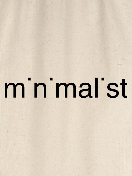 minimalist