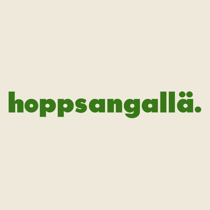 hoppsangallä.