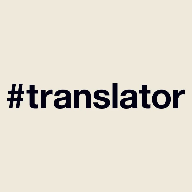 TRANSLATOR Hashtag