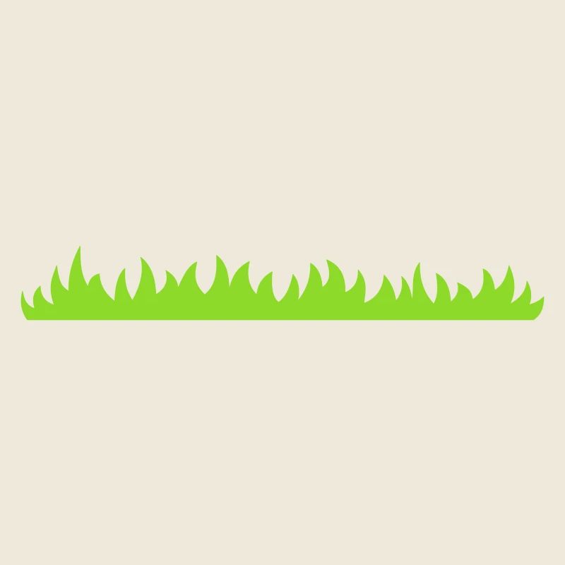 Gras oder Rasen