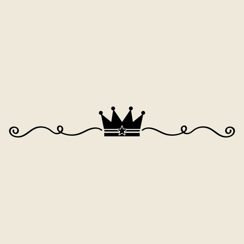 Crown Symbol Ornament