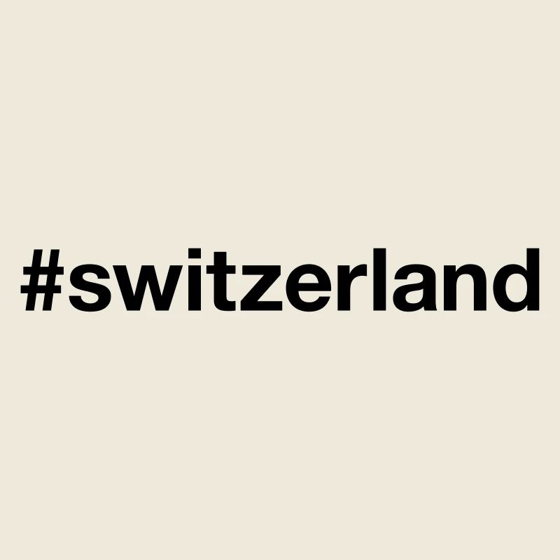 SUISSE Hashtag Suisse