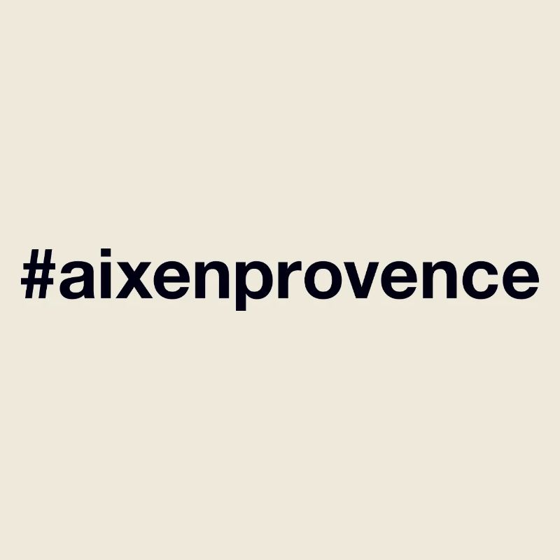 AIX-EN-PROVENCE Hashtag