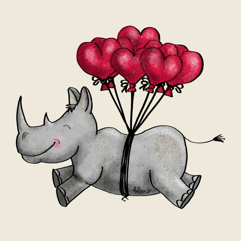 Fliegendes Nashorn