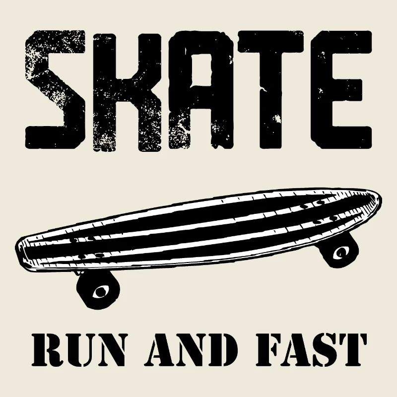 T-Shirt Skate Run und schnelle Geschenkidee