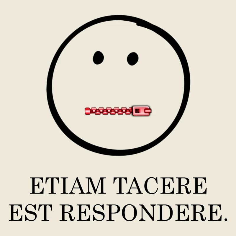 Le silence est aussi une réponse latine