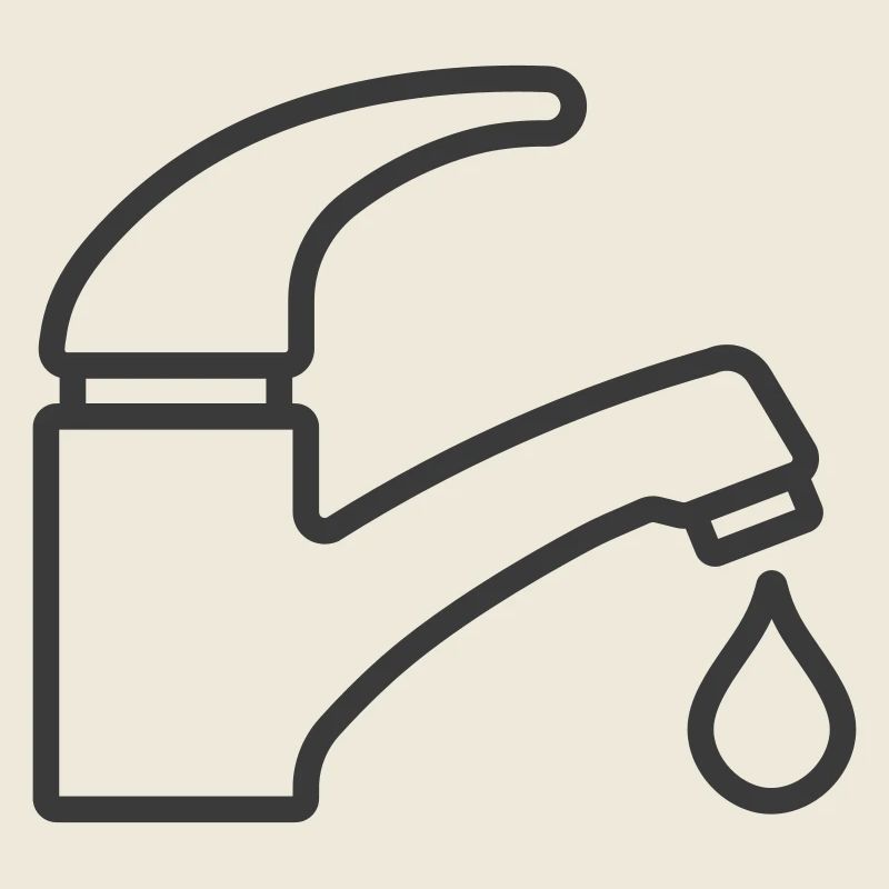 Robinet d’eau Robinet Icône Logo Plombier