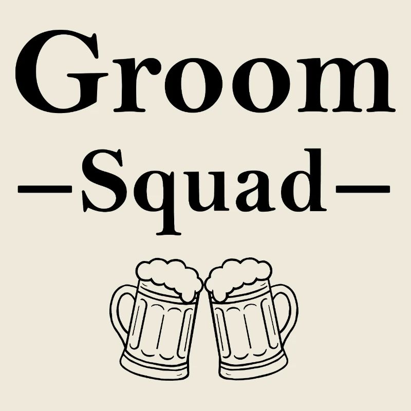 Groom Squad – Chemise de fête de garçon