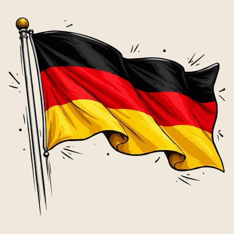 Drapeau allemand
