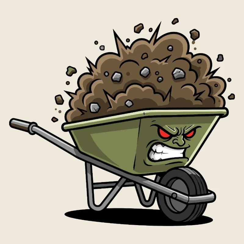 Angry Rubble Cart