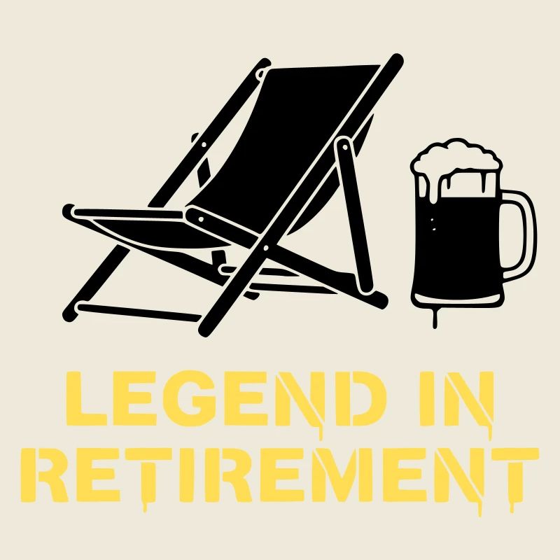 Retired Legend Rente Liegestuhl