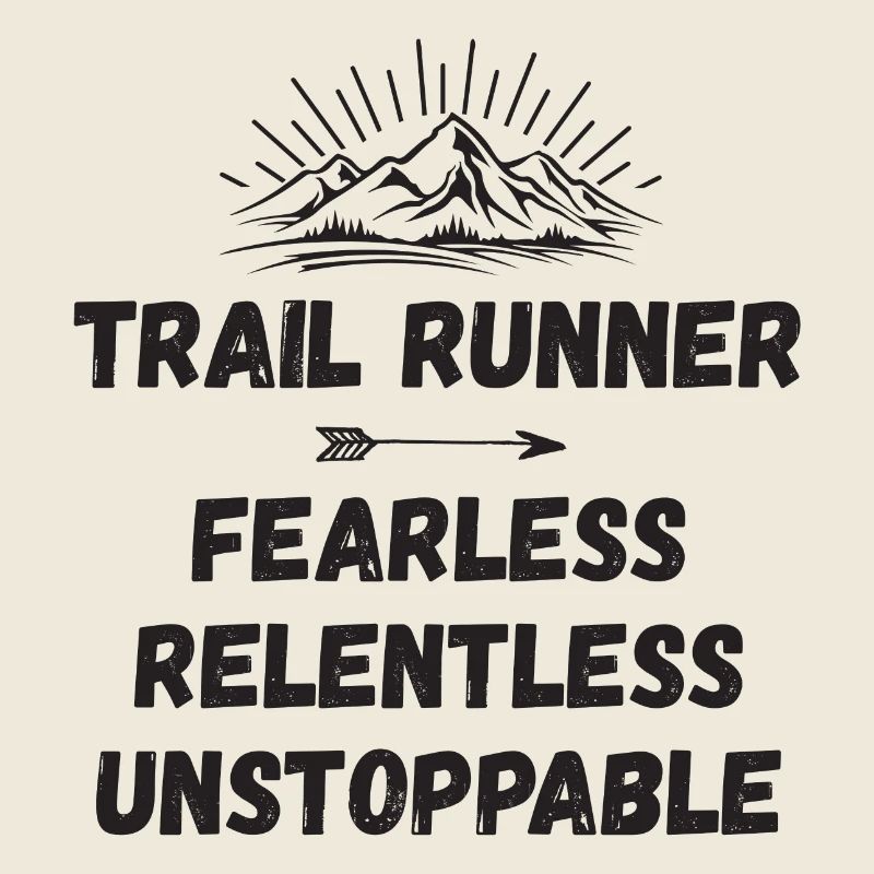 Trail Runner - Fearless. Relentless. Unstoppable.