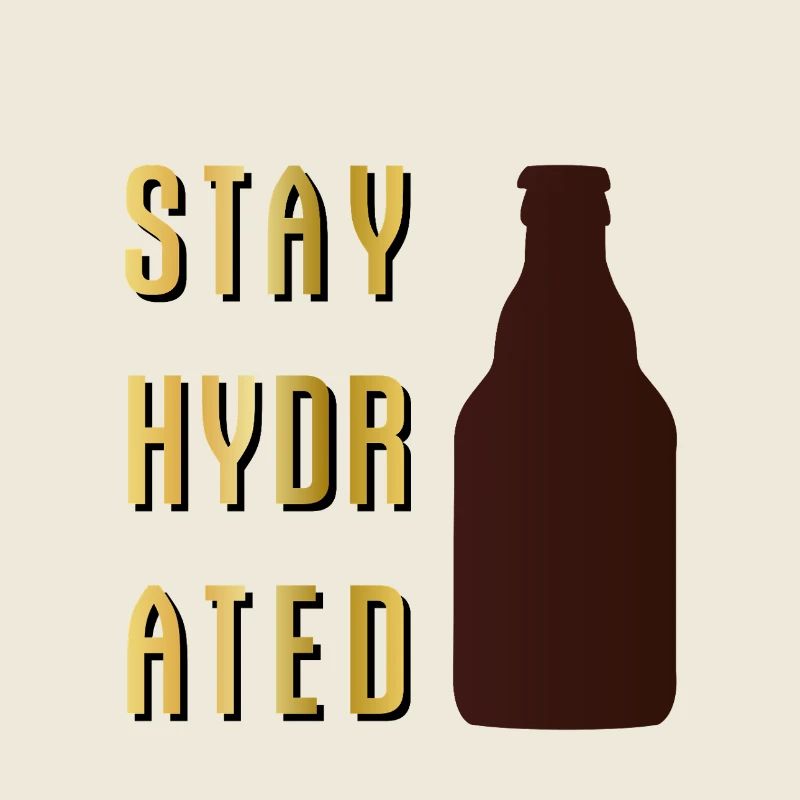Restez hydraté Stubbi Steinie Beer Party
