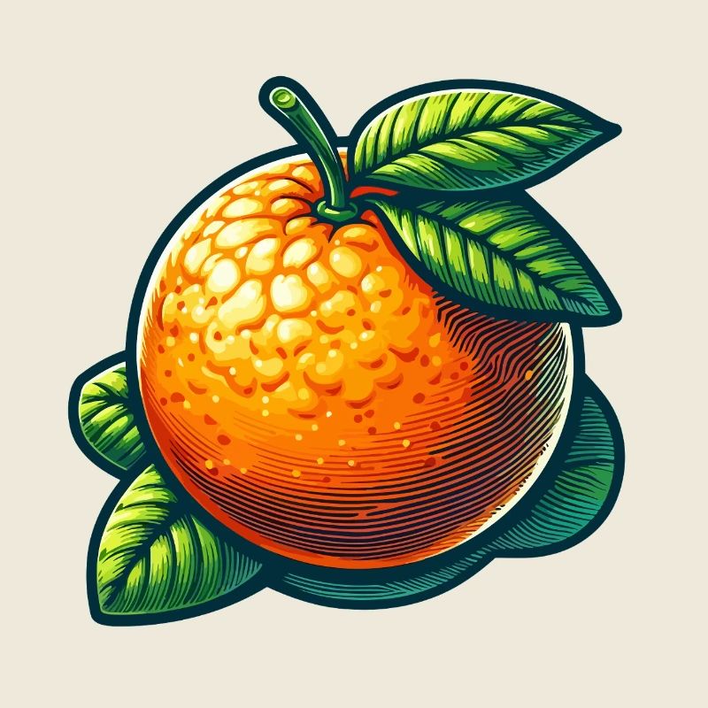 Textured Citrus Nature