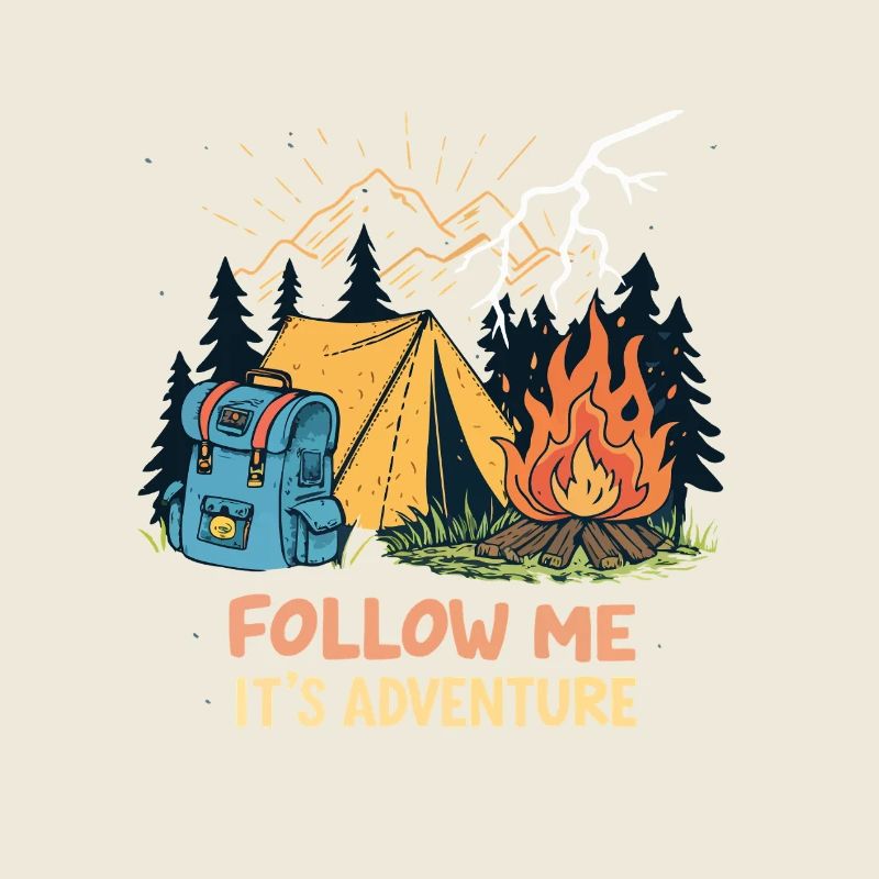 Abenteuer Camping Feuerzelt