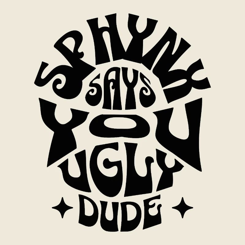 Dicton drôle du chat Black Sphynx