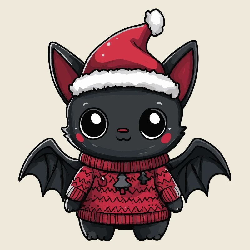 Fledermaus Weihnachten