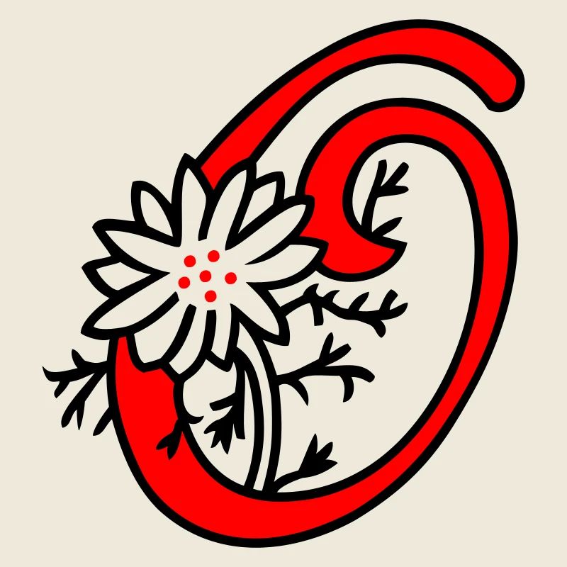 Buchstabe O Initiale