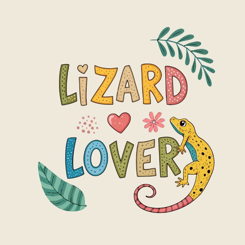 Lizard Lover — Couleurs tropicales