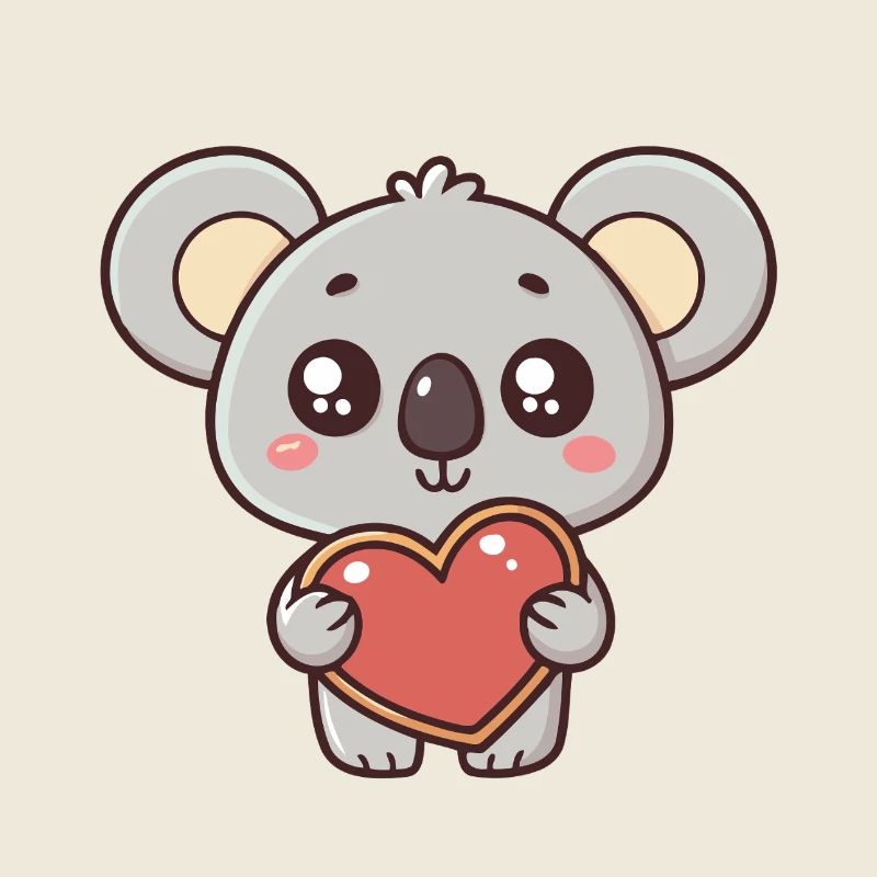 Koala Coeur Doux