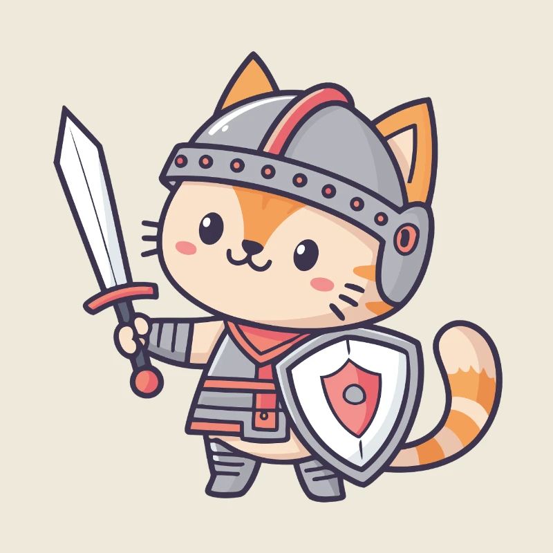 Miniatur-Ritterkatze