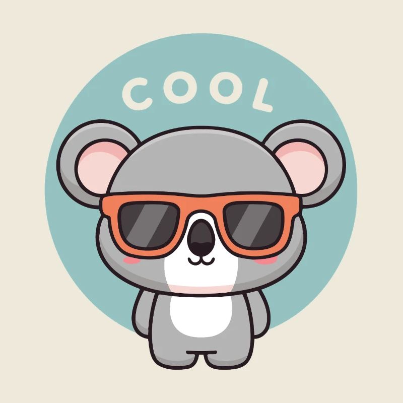 Koala Coole Bunte Gläser