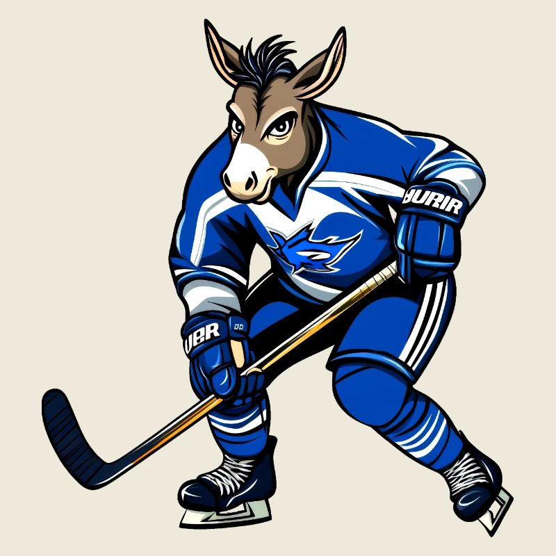 Esel Eishockeyspieler