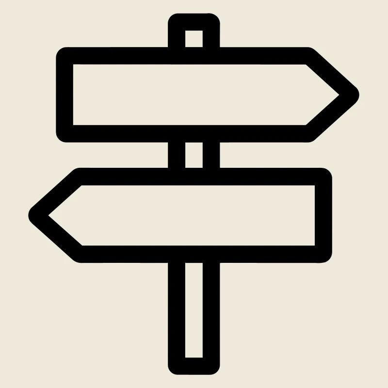 Direction sign
