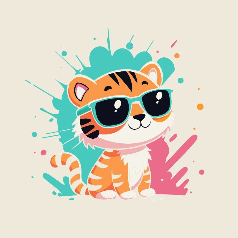 Tiger Chic bunte Sonnenbrillen