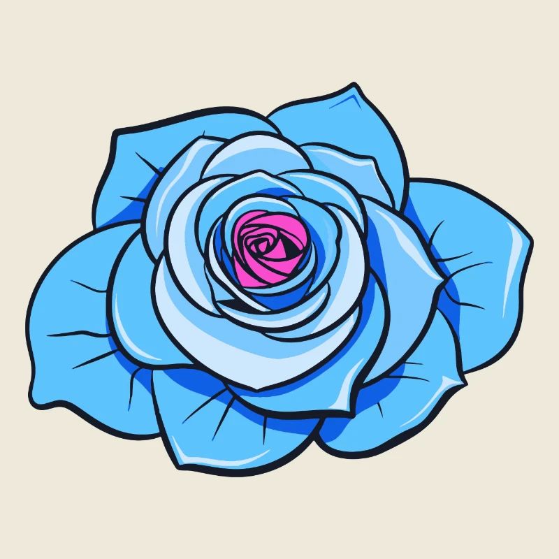 Rose Bleue