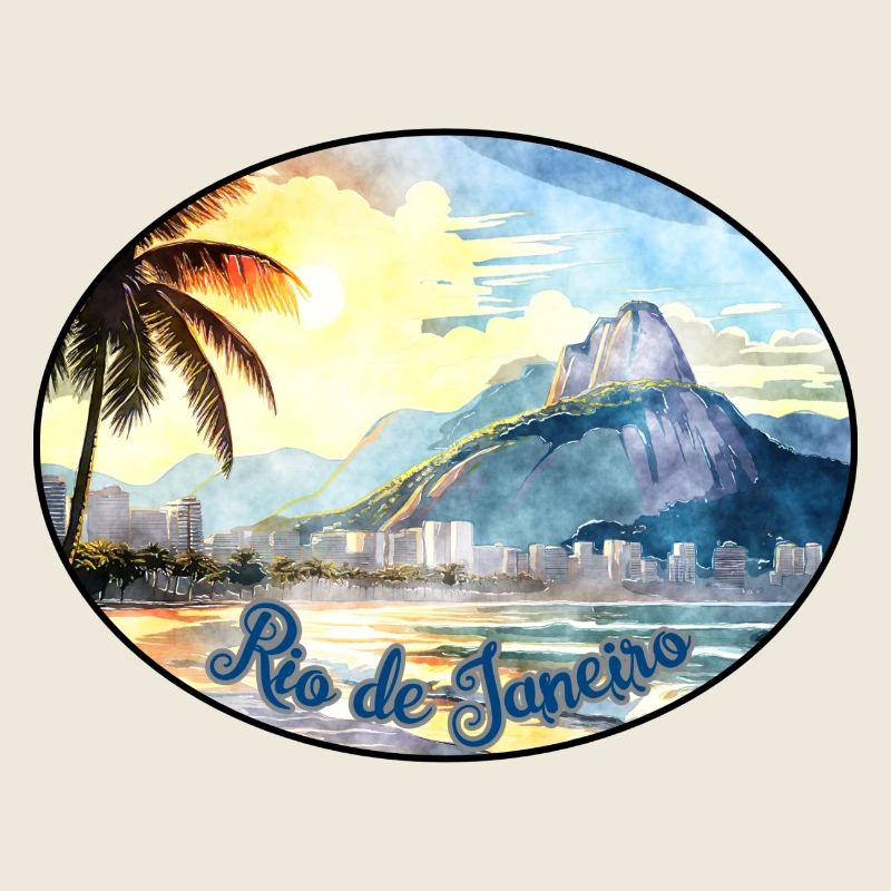 Logo de Rio de Janeiro (aquarelle)