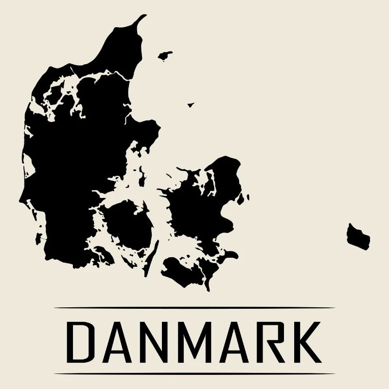 Danmark Carte Pays de vacances