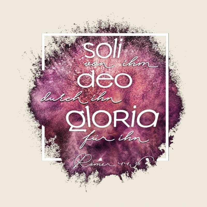 soli deo gloria